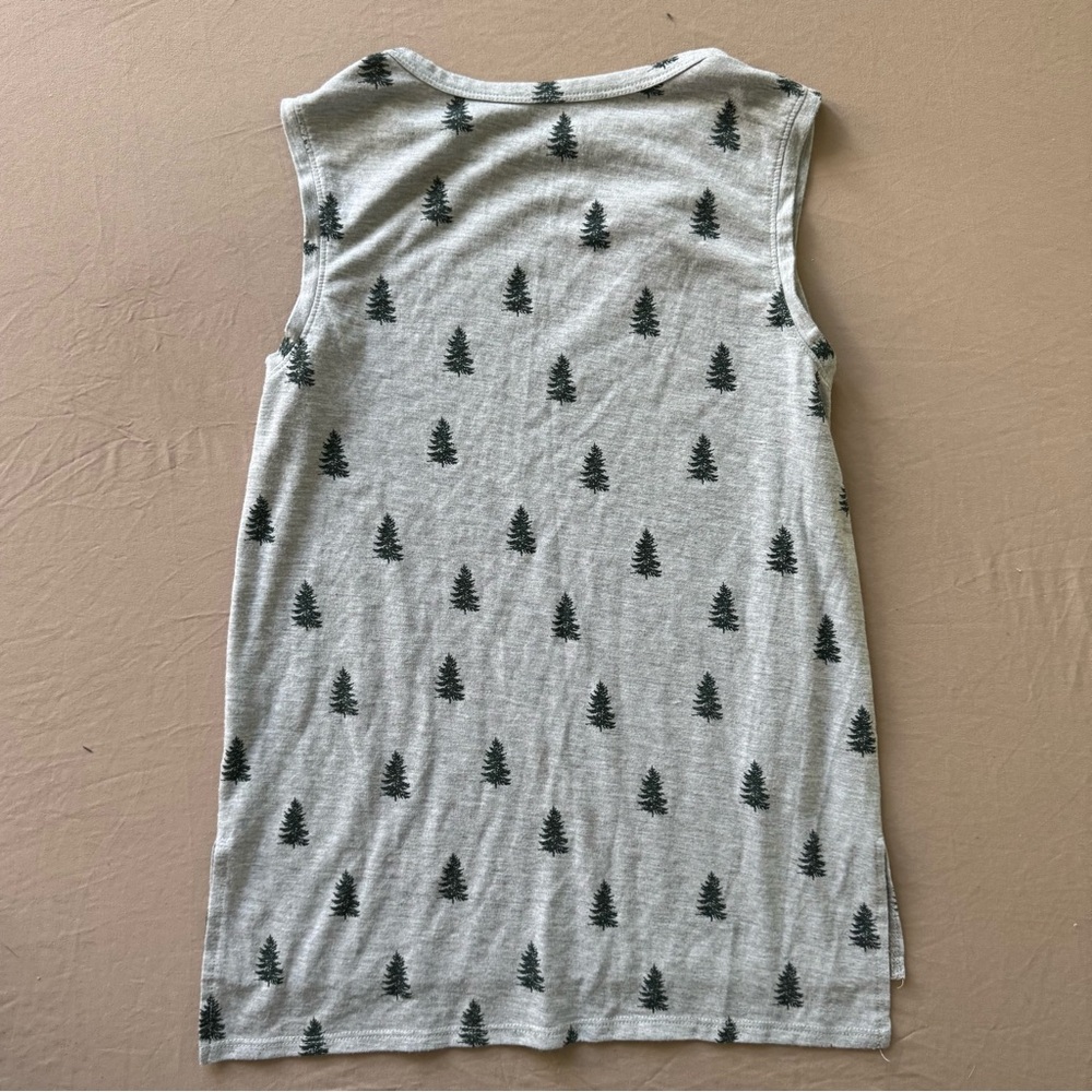 Grayson Threads Keyhole Front Tree Print Tank - Picture 2 of 3